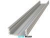 GLALU profil LED din aluminiu anodizat pentru montare la suprafață 6x16mm 4150mm argint