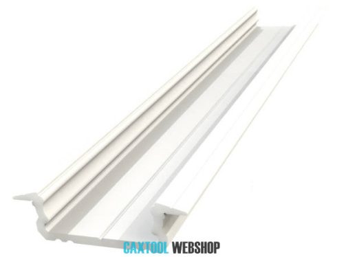 GLALU profil LED încastrat din aluminiu 5x16mm 3000mm alb