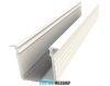 GLALU profil LED încastrat din aluminiu 15x16mm 3000mm alb