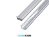 GLALU profil LED încastrat din aluminiu 9x16mm 4150mm naturale