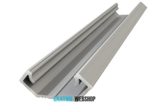 GLALU profil de colț LED din aluminiu anodizat 8,5x12mm 1000mm argint