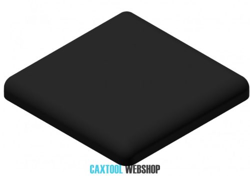 I5 End cap cover 20x20 mm, 5mm groove